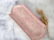 Load image into Gallery viewer, Handmade Ceramic Soft Pink Floral Platter