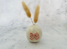 Load image into Gallery viewer, Handmade Ceramic Bow Vases