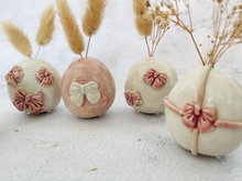 Load image into Gallery viewer, Handmade Ceramic Bow Vases