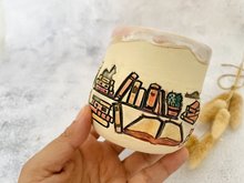 Load image into Gallery viewer, Handmade Ceramic Library Mug