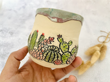 Load image into Gallery viewer, Handmade Ceramic Cactus Mug