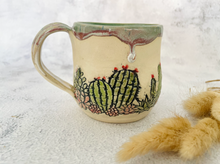Load image into Gallery viewer, Handmade Ceramic Cactus Mug