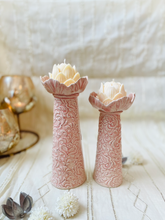 Load image into Gallery viewer, Handmade Ceramic Candlestands- Pairs