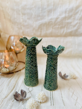 Load image into Gallery viewer, Handmade Ceramic Candlestands- Pairs