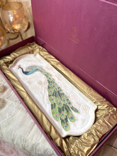 Load image into Gallery viewer, Handmade Ceramic Peacock Platter (L)