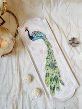 Load image into Gallery viewer, Handmade Ceramic Peacock Platter (L)
