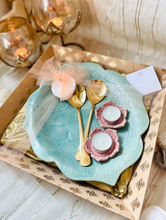 Load image into Gallery viewer, Handmade Ceramic Platter with Fancy Rim (Large)