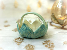 Load image into Gallery viewer, Handmade Ceramic Lotus Basket
