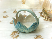 Load image into Gallery viewer, Handmade Ceramic Lotus Basket
