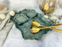 Load image into Gallery viewer, Handmade Ceramic Wave Platter
