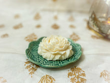 Load image into Gallery viewer, Set of Handmade Ceramic Dish with Handmade Scented Soywax Candle
