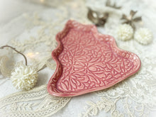 Load image into Gallery viewer, Handmade Ceramic Christmas Tree Plates- Medium

