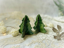 Load image into Gallery viewer, Handmade Ceramic Origami Christmas Tree
