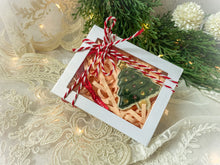 Load image into Gallery viewer, Handmade Ceramic Christmas Tree Ornament with Gold
