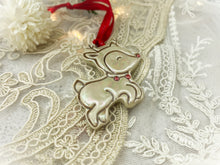 Load image into Gallery viewer, Handmade Ceramic Ornaments with Mother of Pearl Lustre
