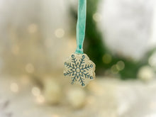 Load image into Gallery viewer, Handmade Ceramic Ornaments with Mother of Pearl Lustre
