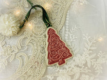 Load image into Gallery viewer, Handmade Ceramic Christmas Tree Ornament

