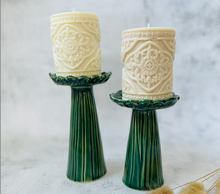 Load image into Gallery viewer, Handmade Ceramic Candlestand
