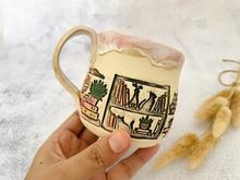 Load image into Gallery viewer, Handmade Ceramic Library Mug
