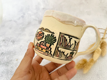 Load image into Gallery viewer, Handmade Ceramic Library Mug
