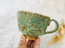 Load image into Gallery viewer, Handmade Ceramic Wide Rim Mug
