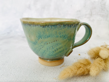 Load image into Gallery viewer, Handmade Ceramic Wide Rim Mug
