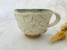 Load image into Gallery viewer, Handmade Ceramic Wide Rim Mug- White
