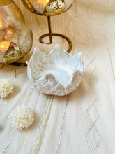Load image into Gallery viewer, Handmade Ceramic Lotus Candle Holder (with feet)
