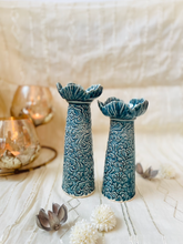 Load image into Gallery viewer, Handmade Ceramic Candlestands- Pairs

