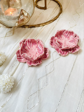 Load image into Gallery viewer, Handmade Ceramic Blooming Flower Tealight Holder- Small
