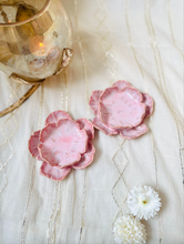 Load image into Gallery viewer, Handmade Ceramic Blooming Flower Tealight Holder- Small

