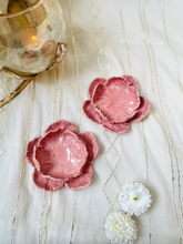 Load image into Gallery viewer, Handmade Ceramic Blooming Flower Tealight Holder- Small
