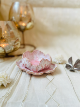 Load image into Gallery viewer, Handmade Ceramic Blooming Flower Candle Holder
