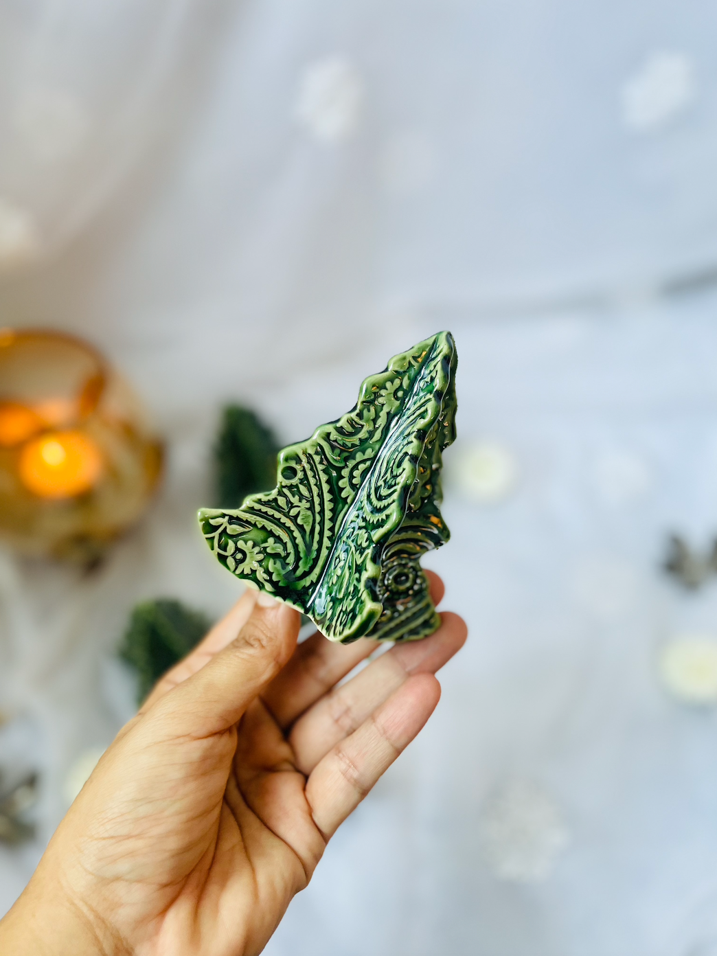 Ceramic Origami Christmas Tree