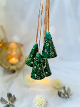 Load image into Gallery viewer, Ceramic Hanging Christmas Tree Luminary
