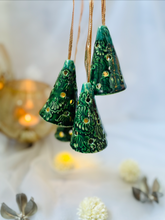Load image into Gallery viewer, Ceramic Hanging Christmas Tree Luminary
