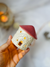 Load image into Gallery viewer, Ceramic Hanging House Luminary
