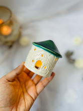 Load image into Gallery viewer, Ceramic Hanging House Luminary
