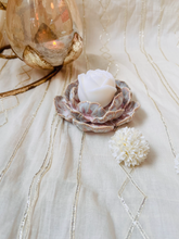 Load image into Gallery viewer, Handmade Ceramic Blooming Flower Tealight Holder- Medium
