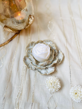 Load image into Gallery viewer, Handmade Ceramic Blooming Flower Tealight Holder- Medium
