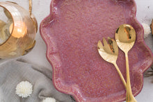 Load image into Gallery viewer, Large Handmade Ceramic Platter- Oval
