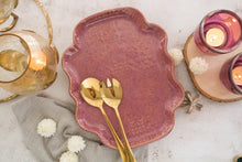 Load image into Gallery viewer, Large Handmade Ceramic Platter- Oval
