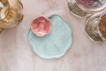 Load image into Gallery viewer, Handmade Ceramic Lotus Platter with Flower Bowl- Medium

