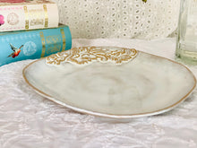 Load image into Gallery viewer, Vintage White Dinner Plate
