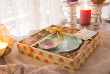 Load image into Gallery viewer, Handmade Ceramic Lotus Platter with Flower Bowl- Medium
