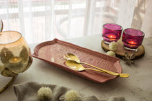 Load image into Gallery viewer, Handmade Ceramic Textured Platter- Long
