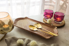 Load image into Gallery viewer, Handmade Ceramic Textured Platter- Long
