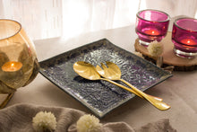 Load image into Gallery viewer, Handmade Mediterranean Ceramic Platter- Square
