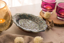 Load image into Gallery viewer, Handmade Ceramic Platter with Decorative Rim- Small
