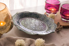 Load image into Gallery viewer, Handmade Ceramic Platter with Decorative Rim- Medium
